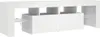 A white TV stand with multiple compartments and shelves. Náhľad obrázku produktu