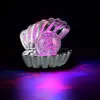 Tischleuchte USB Glitzer RGB Tischleuchte Shelly LED Chrom Produktbild-Vorschau 2