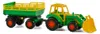 Tractor speelgoed Cavallino met frontlader en aanhanger, Productafbeelding-voorbeeld 1