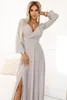 Numoco Abito da festa donna Nela beige M Anteprima dell’immagine prodotto 4