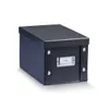 A dark gray storage box for CDs is shown against a white background. Náhľad obrázku produktu