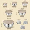 Rührschüssel 9er Set, Salatschüssel Set mit Luftdichtem Produktbild-Vorschau 2