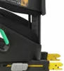 Close-up side view of a car seat base with ISOFIX connectors. Produktbild-Vorschau