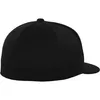 Flexfit 210 Premium Flat Flatcap S/M schwarz Náhled obrázku produktu 2