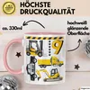 9. Geburtstag Geschenk Tasse Becher Jungen Jungs Baustelle Produktbild-Vorschau 3
