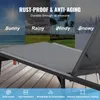 A collage of weather conditions and a close-up of a chaise lounge. Produktbild-Vorschau