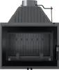A front view of a fireplace insert. Produktbild-Vorschau