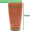 YourCasa Regentonne 240 Liter [Aquasplash] Messing Produktbild-Vorschau 4