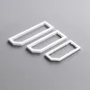 doporro 33x2x15 cm rostfreie Edelstahl Wandkonsole Weiß Produktbild-Vorschau 4