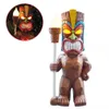 Figurine totem lumineuse LED Tiki à énergie solaire, Voir les images du produit 1