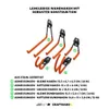 CRAFTMAKER 12er Set Wandhaken gummiert | Universal Produktbild-Vorschau 6