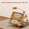 Buchständer,Verstellbarer Buchhalter Produktbild-Vorschau 3