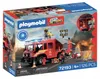 PLAYMOBIL brandweerwagen speelgoedauto met accessoires en Productafbeelding-voorbeeld 1