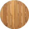 vidaXL Odkládací stolek hnědý 55 x 55 x 51 cm z masivního Náhled obrázku produktu 5