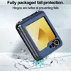 Custodia flip crossbody in pelle per Samsung Galaxy Z Flip6 Anteprima dell’immagine prodotto 8
