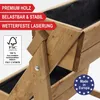 ONBEST Pflanztreppe Holz | 2-stöckig | mit Innenvlies | 2 x Produktbild-Vorschau 7