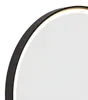 Badezimmerspiegel Schwarz 50 cm inkl  LED 3 Stufen Dimmbar Produktbild-Vorschau 6