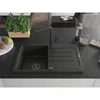 Mexen Bruno 1 Becken-Granitspüle mit Abtropffläche und Produktbild-Vorschau 3