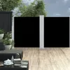 vidaXL Wysuwana markiza boczna czarna 140 x 600 cm Podgląd zdjęcia produktu 9