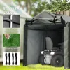 Outsunny Garagenzelt, wasserdicht Zeltgarage mit Tür, Produktbild-Vorschau 5