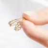 Unique Ring Unendlichkeitssymbol 333er Gold (8K Gelbgold) Produktbild-Vorschau 3