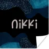 MuchoWow® Poster Nikki - Pastell - Mädchen 50x50 cm - Produktbild-Vorschau 1