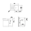 BLANCO Lantos 45 S-IF Compact, Schrankwaschbecken, Produktbild-Vorschau 17