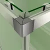 B.100x100xH.185cm Duschkabinen Eckeinstieg eckdusche 5mm Produktbild-Vorschau 4