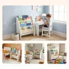 SoBuy Bücherregal Kinder mit stauraum Büchergestell Produktbild-Vorschau 5