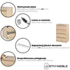 STIV Möbel | Komoda z 4 szufladami | Dąb Sonoma | 60 cm | Podgląd zdjęcia produktu 4