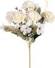 3 Stück Künstliche Blumen Seidenblumen Hortensien Produktbild-Vorschau 1