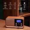 Radio FM DAB ricaricabile retrò Bluetooth USB telecomando - Anteprima dell’immagine prodotto 2
