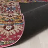 Volero - Orientteppich - Leyla Medaillon Bunt - 200x290 cm Produktbild-Vorschau 4
