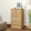 vidaXL Botník VIGO 60x35x96 cm borovicový masiv Náhled obrázku produktu 2