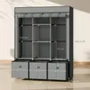 Portable Kleiderschrank mit Kleiderstange mit und Produktbild-Vorschau 8