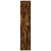vidaXL Rozdeľovač miestností dub dymový 100x33x155,5 cm Náhľad obrázku produktu 5