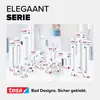 uchwyt na rolkę papieru toaletowego tesa® Elegaant, bez Podgląd zdjęcia produktu 3