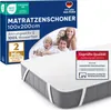 Blumtal Matratzenschoner 100x200cm 2er Set - wasserdichte Produktbild-Vorschau 1