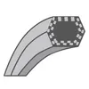 A cross-section of a V-belt. Produktbild-Vorschau