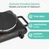 Clatronic EKP 3582, Schwarz, Arbeitsplatte, Versiegelte Produktbild-Vorschau 6
