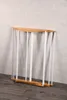 Faltbarer Wäschetrockner, Bambus, Metall 74 x 100 x 43 cm Produktbild-Vorschau 3