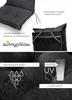 sunnypillow 2er Set Gartenstühle und Gartenstuhlauflagen Produktbild-Vorschau 4