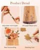Puzzle 3D Jasnopomarańczowy kwiat gerbery, drewno, RoLife, Podgląd zdjęcia produktu 4