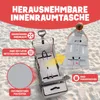 ONBEST Bollerwagen | faltbar | mit Dach | mit Regenschutz | Produktbild-Vorschau 6