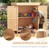 Geräteschrank wetterfest, Gartenschrank Tannenholz, Produktbild-Vorschau 9