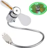 USB ventilátor s funkcí hodin a displejem zobrazujícím Náhled obrázku produktu 1