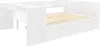 Sweiko lit en bois 140x200cm,lit plat avec bureau et lit à Voir les images du produit 6