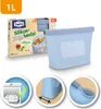 Toppits Silikonbeutel 1l wiederverwendbar mit Standboden 1 Produktbild-Vorschau 4
