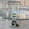 HOMCOM skládací hliníkový vozík s teleskopickou rukojetí Náhled obrázku produktu 5