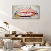 Coloray Bild aus Leinwand 100x50 Leinwand Dekoration - Mund Produktbild-Vorschau 3